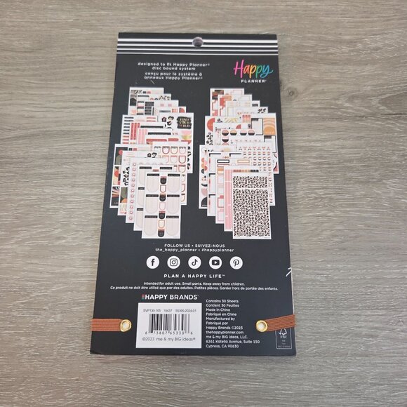 Happy Planner Modern Wild Sticker Sheets 929 Pieces - Picture 3 of 16